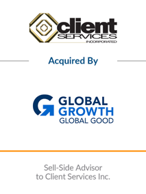 Sell-Side Advisor to Client Services Inc.