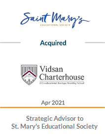 St. Mary’s acquires Vidsan Charterhouse